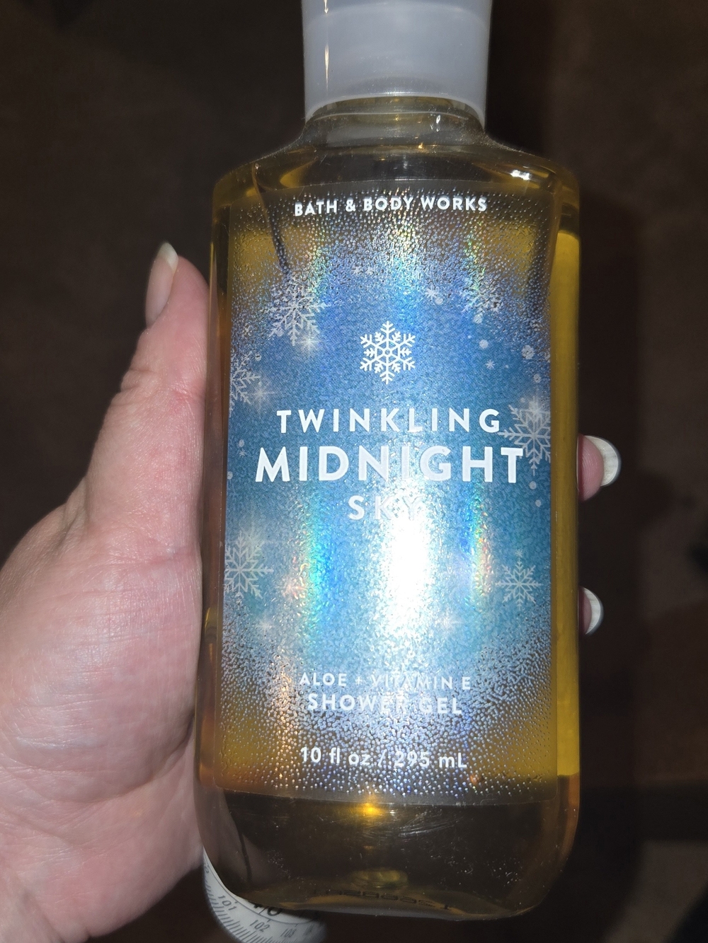 Bath & Body Works Twinkling Midnight Sky Shower Gel Sparkling Vanilla Blackberry